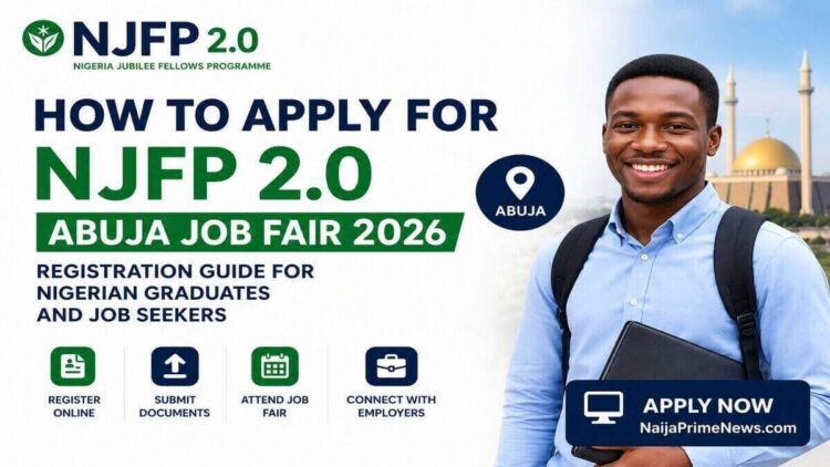 How to Apply for NJFP 2.0 Abuja Job Fair 2026