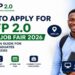 How to Apply for NJFP 2.0 Abuja Job Fair 2026