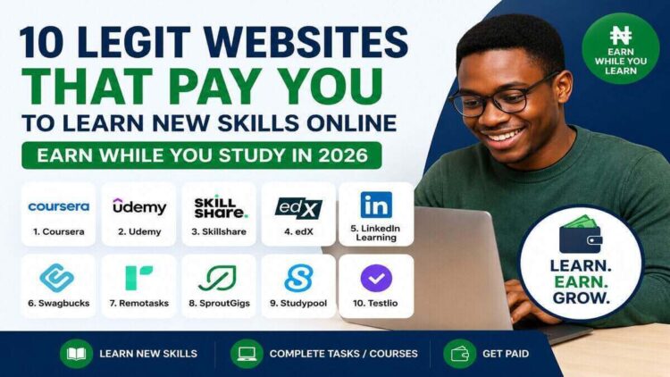 Legit Websites That Pay You to Learn New Skills Online