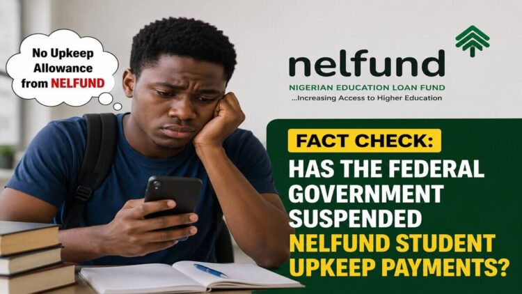Suspended NELFUND Student Upkeep Payments